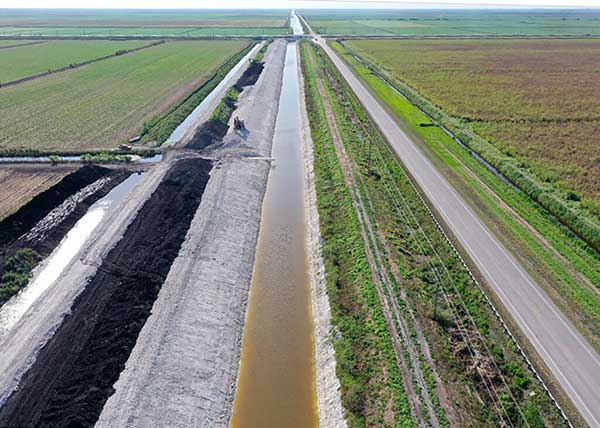Critical canal improvements to help restore water quality to Florida’s Everglades.