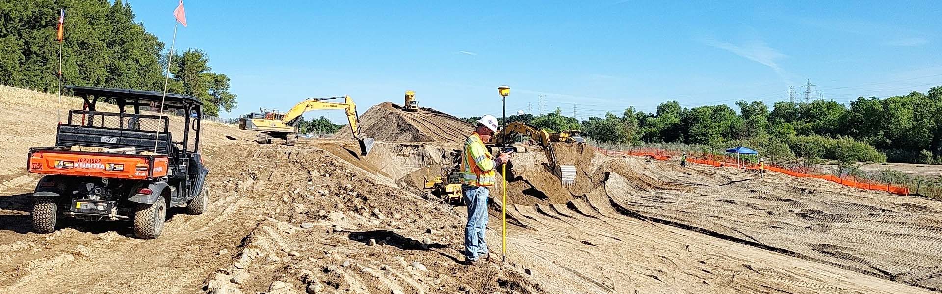 Erosion Control at Lower American River Site 2-1