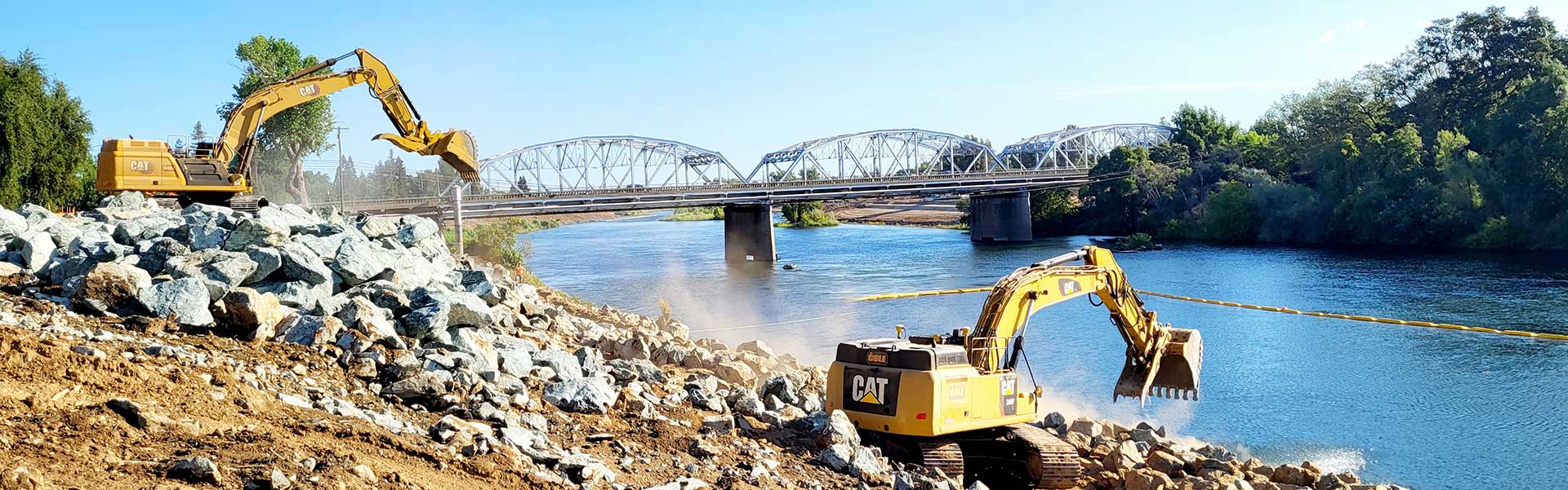 Erosion Control at Lower American River Site 2-1