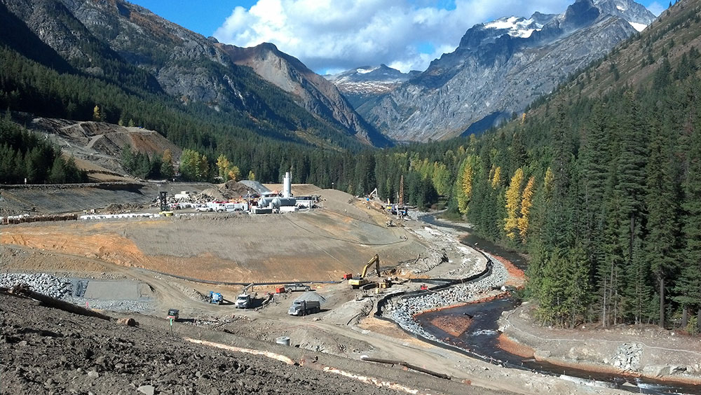 Legacy copper mine reclamation & slurry wall construction