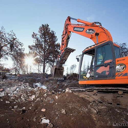 Wind Complex Fire Debris Removal