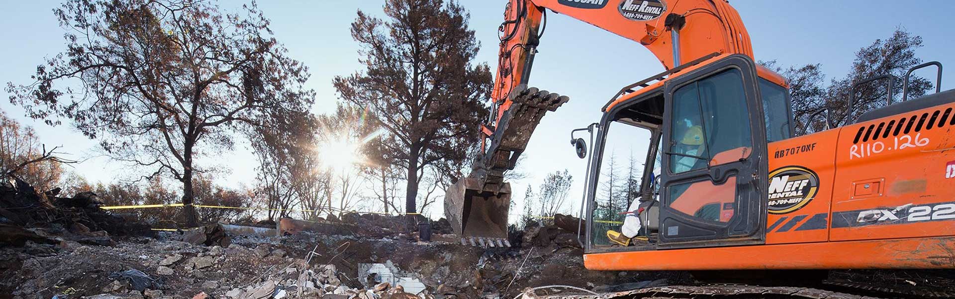 Wind Complex Fire Debris Removal