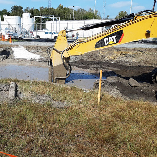 Former Exxon Mobil Trenton Terminal Soil Stabilization