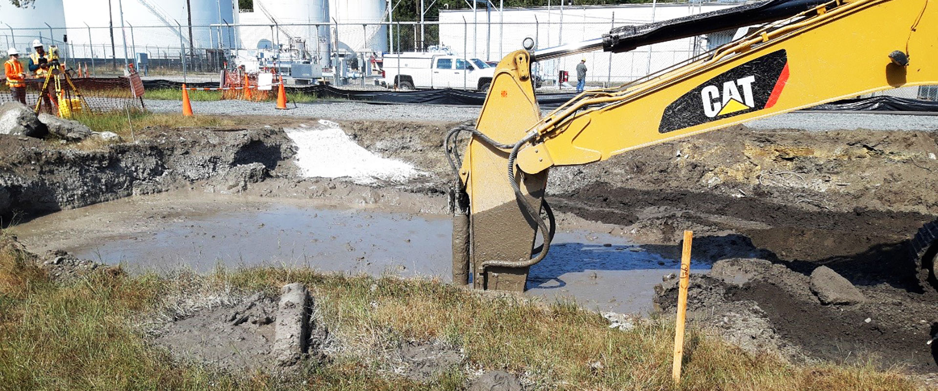 Former Exxon Mobil Trenton Terminal Soil Stabilization