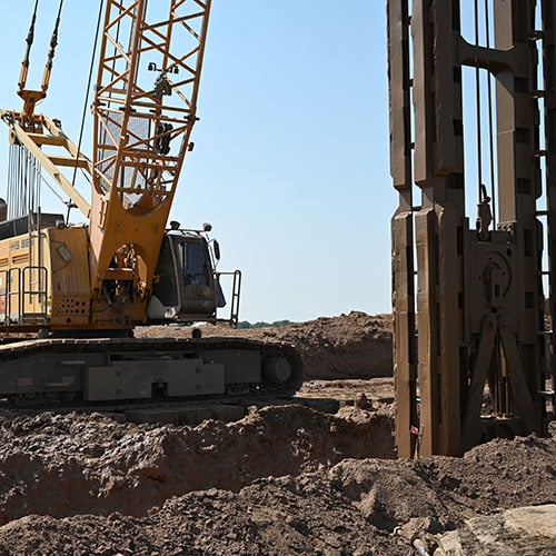 Delta Water Storage Reservoir Construction