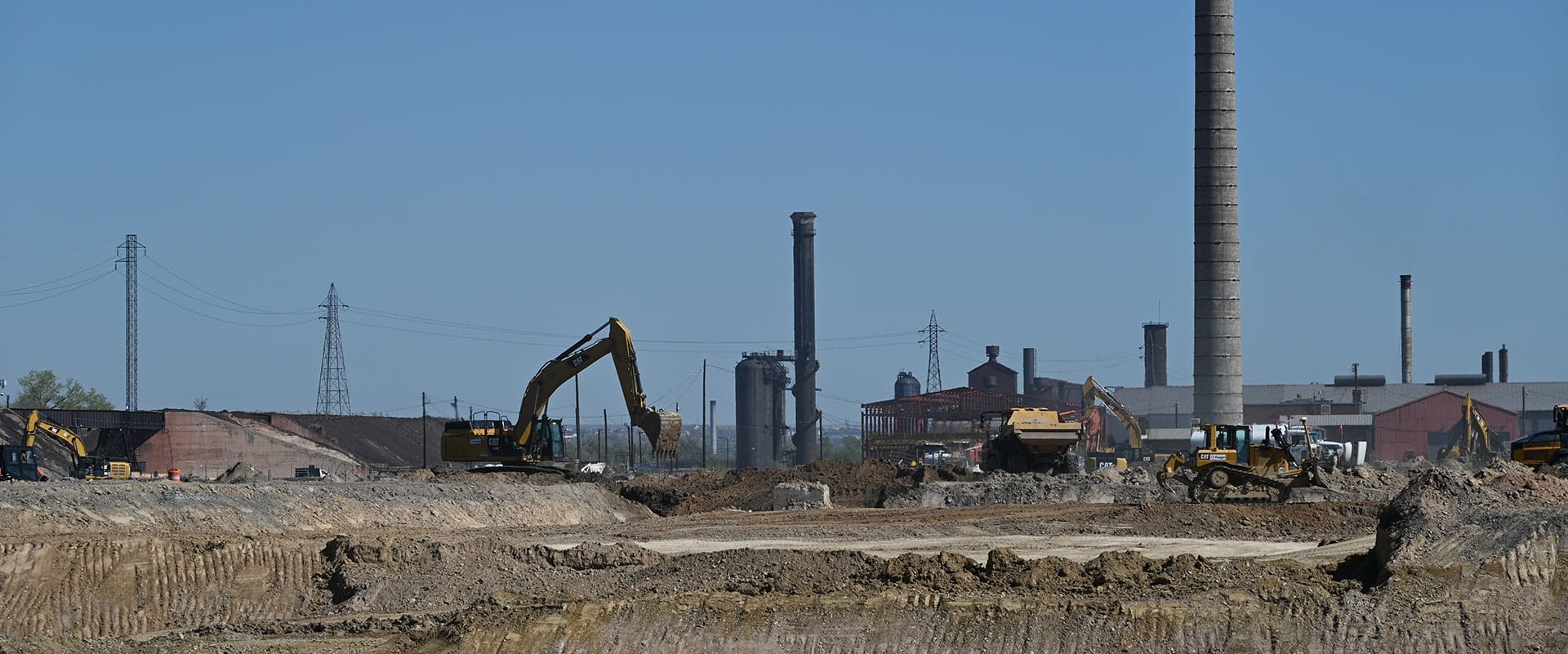 Former Industrial Site Preparation & Hazardous Material Remediation