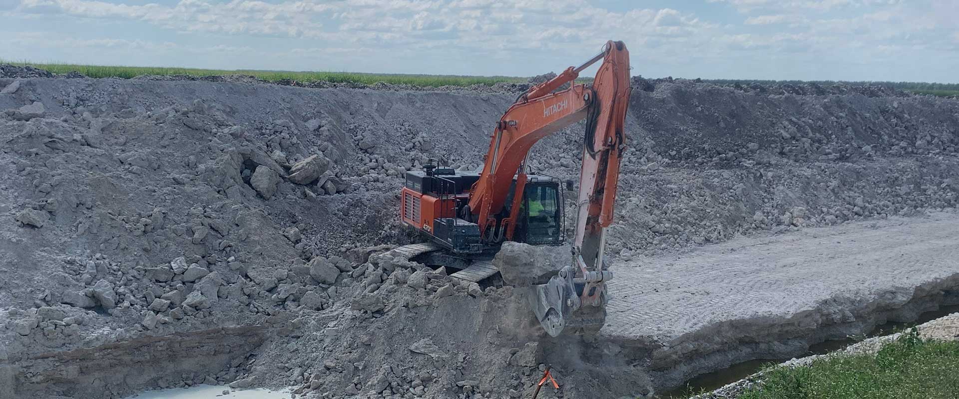 Heavy Civil Construction at Bolles Canal Conveyance Improvements