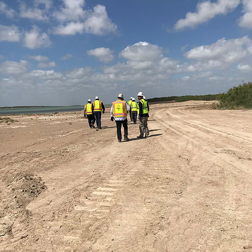 Rio Grande LNG Site Development & Preparation. Heavy Civil Construction Project.