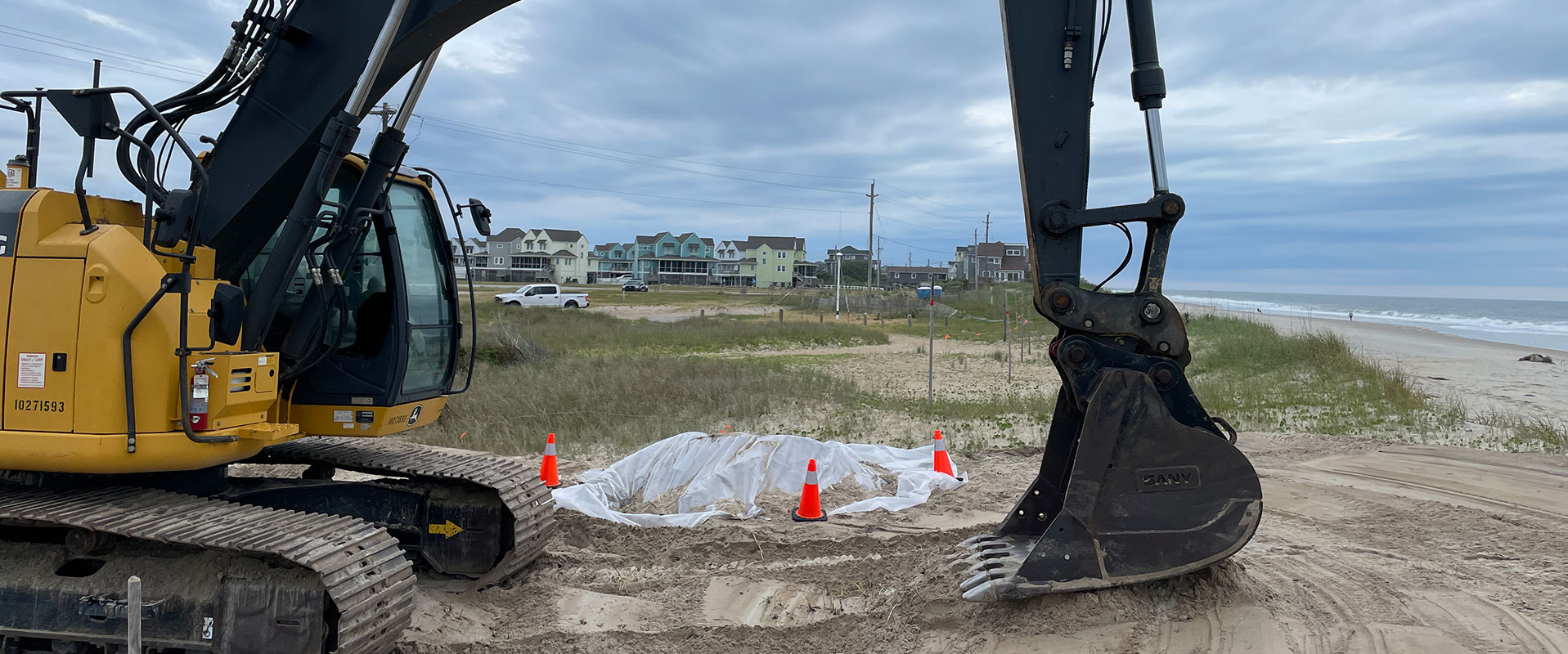 Former Buxton Naval Facility Small Diameter Pipe Removal and Soil Sample Collection