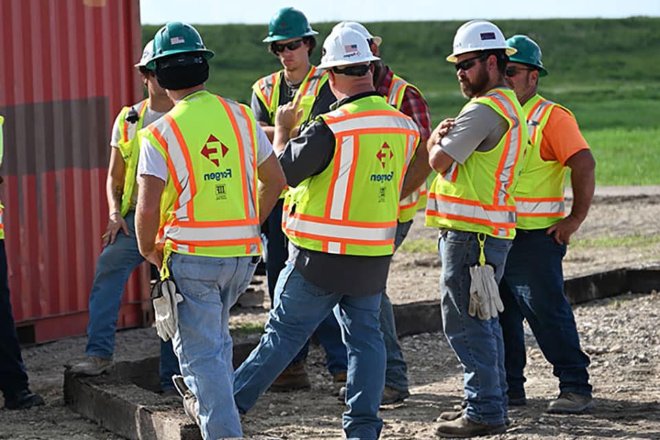 Forgen Geotechnical construction: Core values - We are one team