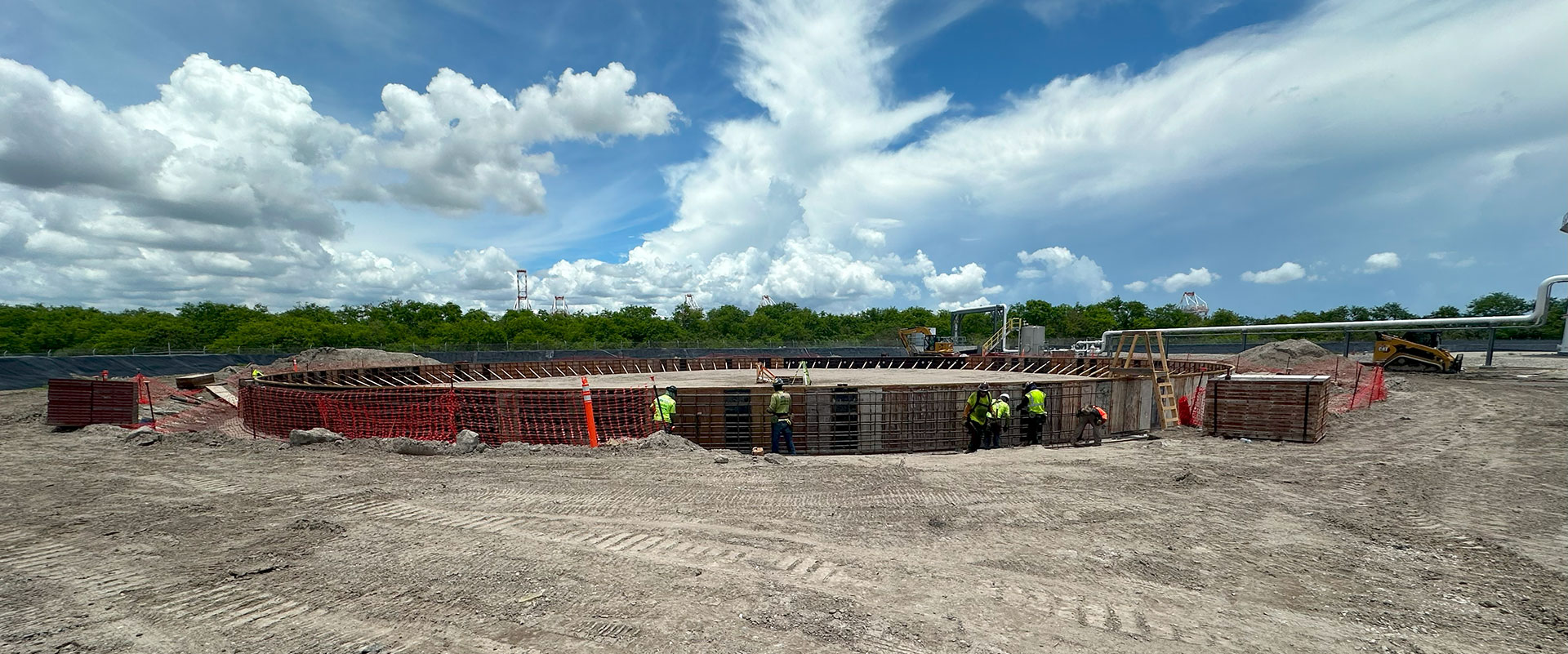 Site Preparation for Kinder Morgan LNG Tank 