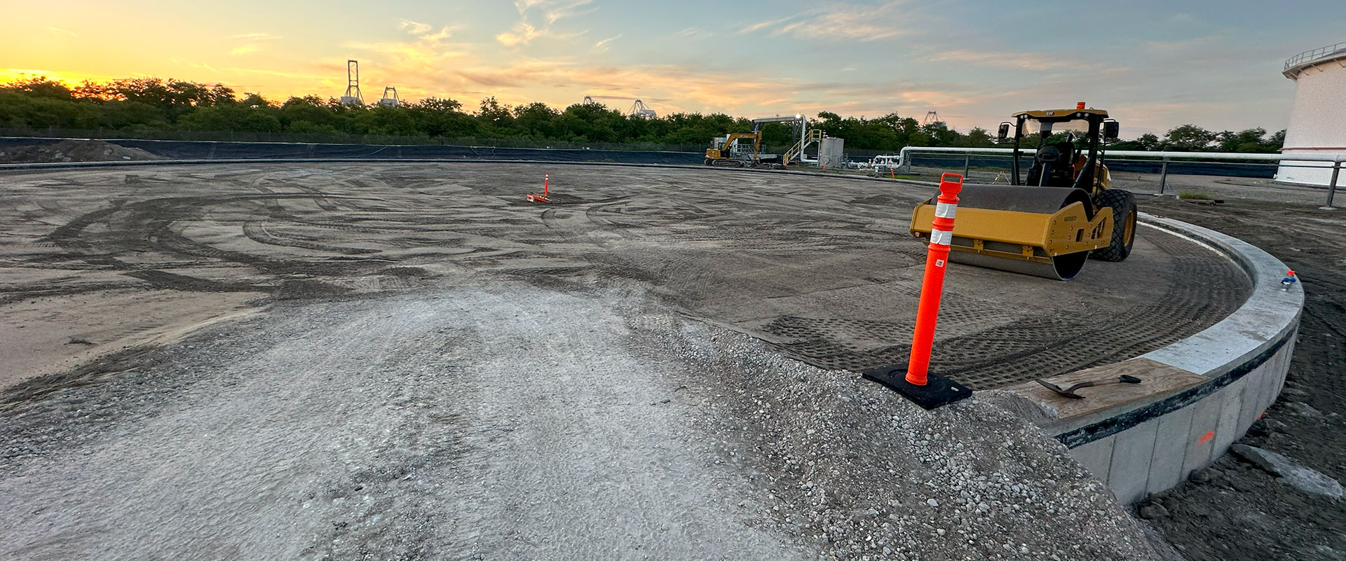 Site Preparation for Kinder Morgan LNG Tank 