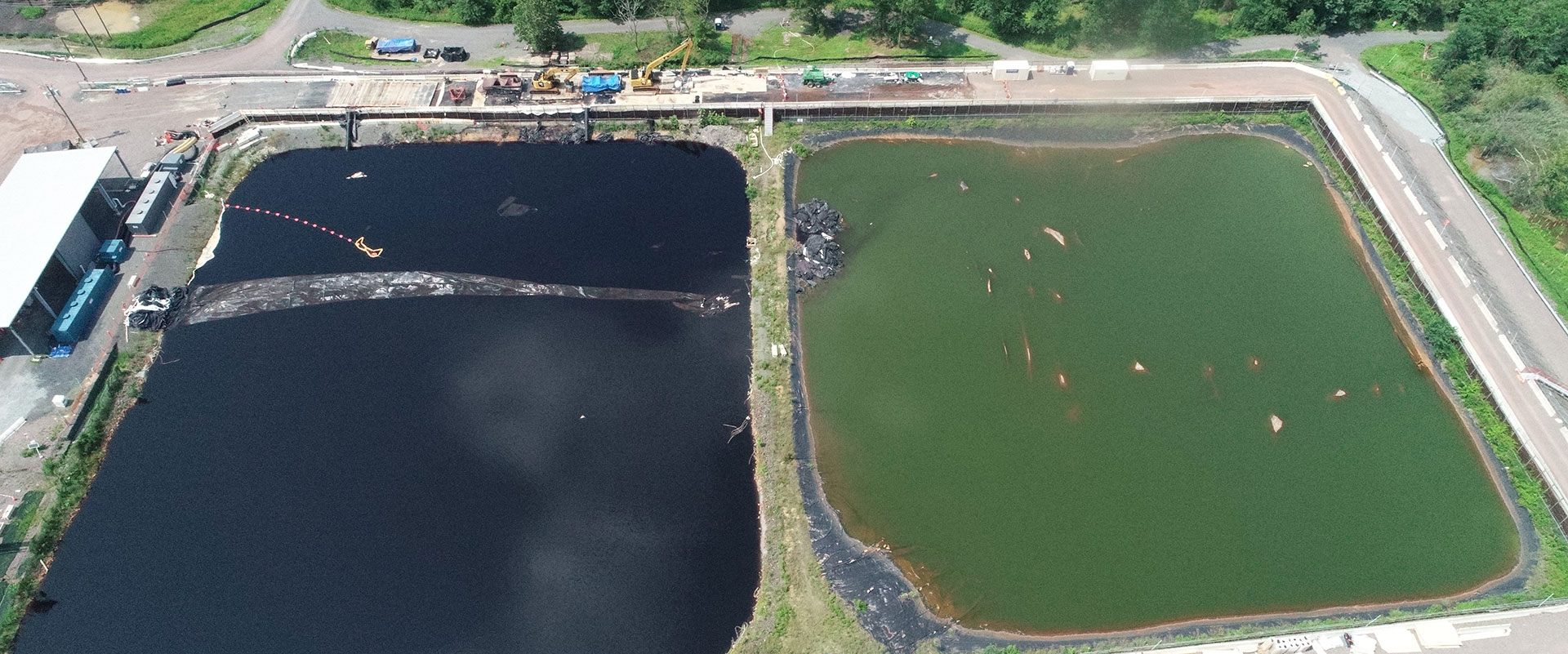 Acid Tar Impoundment Remediation at Legacy Industrial Site