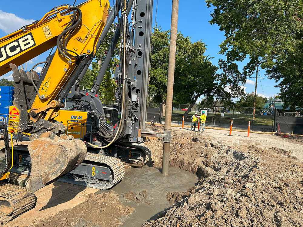In situ stabilization Former MGP Superfund Site ISS Remediation